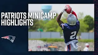 Highlights from 2022 Patriots Minicamp