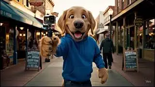 When a Dog Becomes a Vlogger 🐶📸 | Exploring a Small Town with GoPro