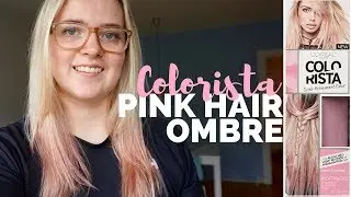 L'Oreal Colorista Pink Hair Review || Semi Permanent Hair Dye