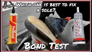 How to Reglue a Torn Shoe Sole | FeviBond vs Mmobiel B-7000 | DIY Sole Repair at Home | Restoration