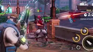 |Hero Hunters| Heimlock and Flatline gameplay