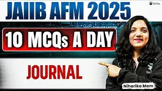 JAIIB Free Online MCQ Classes 2025 | JAIIB AFM Journal Important MCQ Practice