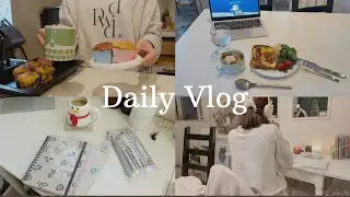 自分のご機嫌は自分でとる🌷ジャーナリング|フレンチトースト|バナナマフィン🧁🤍