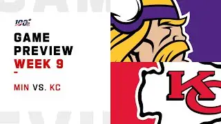 Minnesota Vikings vs. Kansas City Chiefs Week 9 NFL Game Preview
