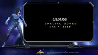 Quake Special Moves Video | Marvel Contest of Champions