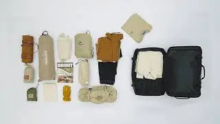Tas Koper Naturehike NH21LX002 Trolley Bag Tas Troli Travel Camping Tas Baju Travelling