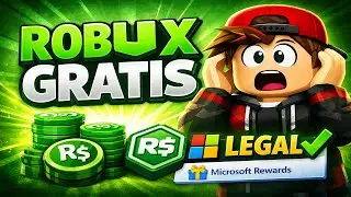ROBLOX ROBUX GRATIS 🔥 M&eacute;todo Legal con Microsoft Rewards (Demostraci&oacute;n)