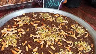 كنافة عربية بدون رشة بدون برغل وبمكون بسيط ونتيجة أكثر من رائعة