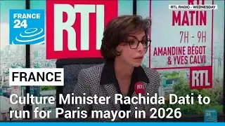 France's controversial culture minister to run for Paris mayor in 2026 &bull; FRANCE 24 English