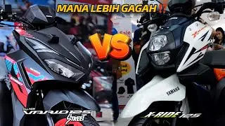 MANA LEBIH GAGAH ⁉️ ALL NEW HONDA VARIO 125 STREET VS YAMAHA X-RIDE 125