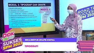 Sukses SPM (2022) | Reka Bentuk Grafik Digital - Tipografi [R]