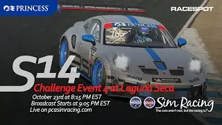 PCA Sim Racing Series 14 | Event 4 | Challenge Class at Laguna Seca