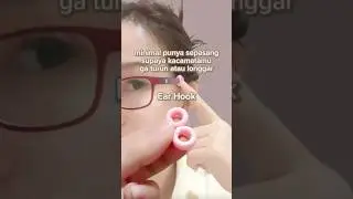 kacamata ga melorot lagi sejak pakai earhook kacamata