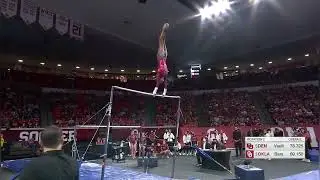 Danae Fletcher (Oklahoma) Bars 2022 vs Denver 9.825