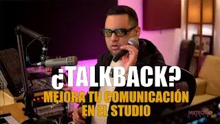 Como usar un TALKBACK en tu studio