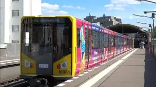 U-Bahn Berlin | Züge auf der U1 & U3 + Mitfahrt über Oberbaumbrücke [HD]