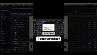 Testing a Sniper Bot: 100 SOL in 1 Hour 📊 #sniperbot #trading #shorts #crypto #defi #web3 #btc #eth