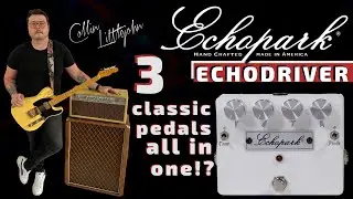 Echopark Echodriver // 3 classic pedals in one!?