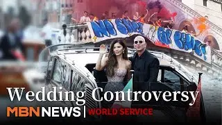 Billionaire Bezos' Luxurious Wedding Controversy... Divided Italian Opinion