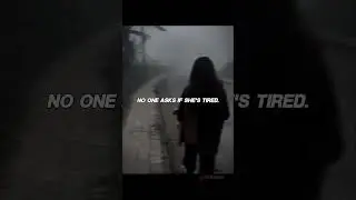 Strong girls get tired too.#asthhetic #trending #shorts #viral