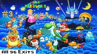 Only 1 More Switch Palace to go! Super Mario World all 96 Exits Longplay Part 3