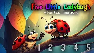 Five Little Ladybugs &ndash; A Fun Counting Song | Joy's Wonder Books