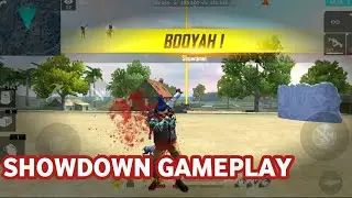 FREE FIRE SHOWDOWN MODE .14 KILLS..PRO LOBBY GAMEPLAY
