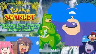 Pok&eacute;mon Scarlet - Catching Shiny Ursaring!