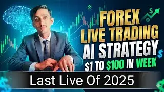 Forex live Ai Strategy | Forex trading Good Off 2025 last Stream Asad Akash| Forex live!!