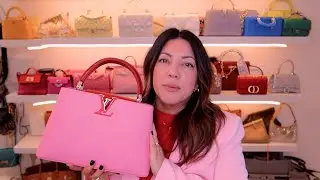 LV PINK RED CAPUCINES in PM | Naomi Peris