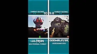 Infinity Ultron (What If) VS Doomslayer (Games) | #song #viral #doomslayer #infinityultron #mcu #fyp