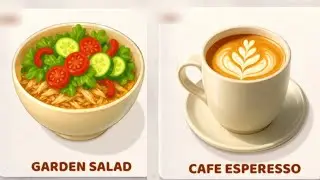 How to Make Healthy Breakfast | Salad and Coffee Maker Game | Kitchen Set Diy Cooking Game  Animated