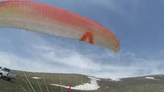 2020.04.09 - Erzurum Kırmızıtaş Köyü Yamaç Paraşütü