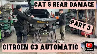 CITROEN C3 AUTOMATIC 2016 CAT S REAR DAMAGE PART 3