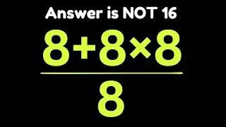 This Simple Math Problem Will Surprise You!