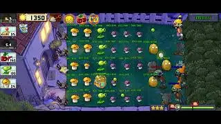 Llegamos a la noche en plantas vs zombies ultimate