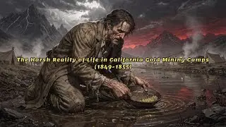 The Harsh Reality of Life in California Gold Mining Camps (1849-1855)