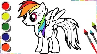 Fluttershy Drawing Easy for toddlers || simple Drawing for Kids
