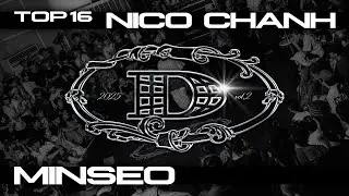 MINSEO vs NICO CHANH :: TOP16 - THE CHOICE IS YOURS HIPHOP 1:1 BATTLE VOL.2 2025