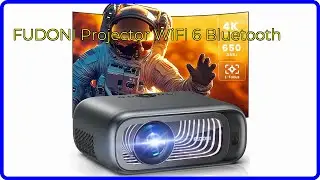 REVIEW (2025): FUDONI Projector WiFi 6 Bluetooth. ESSENTIAL details.