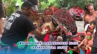 Wayang Lawas dan Barongan Ndadi Jaranan Putra Surya #putrasurya 