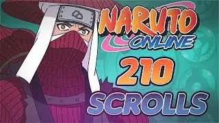 Naruto Online | 210 Seal Scrolls Han Jinchuriki Treasure Pulls