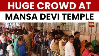 New Year 2026: Devotees Offer Prayers at Mansa Devi Temple, Panchkula | Haryana | India Today News