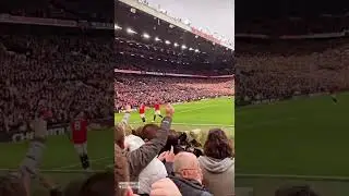 Sancho goal celebration
