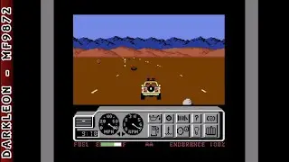 Commodore C64 - 4x4 Off-Road Racing &copy; 1988 K-Byte - Gameplay