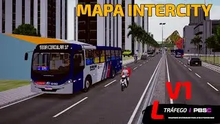 Mapa Intercity (Rural) V1 + Trem Jog&aacute;vel - PBS PROTON BUS