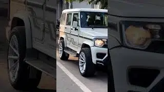 Mahindra Bolero Modified Alloy wheels and tyres status ❤️