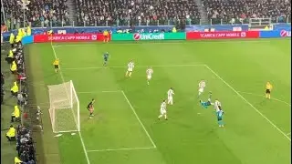 CRISTIANO RONALDO&rsquo;S BICYCLE KICK GOAL VS JUVENTUS REACTION FROM THE STANDS