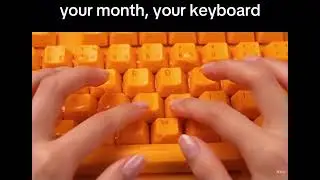Keyboard ASMR Sounds &ndash; So Satisfying!￼