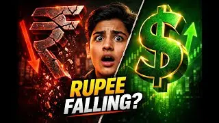Why Indian Rupee Fall so much vs US Dollar #finance 